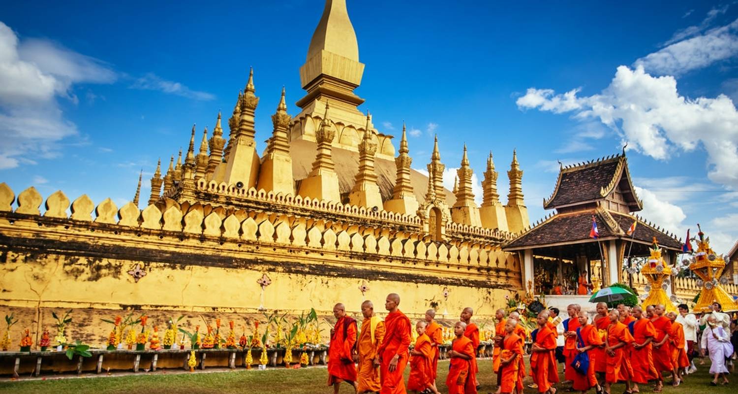 Tour from Vientiane To Luang Prabang and 4000 Islands - 8 Days